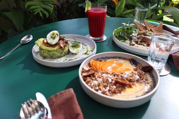 vegan and vegetarian nutritious food