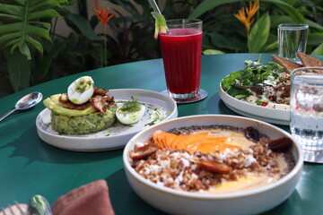 vegan and vegetarian nutritious food