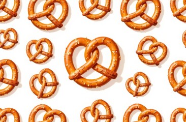 pattern with pretzels
