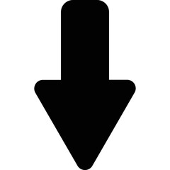 Simple vector icon arrow