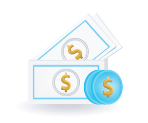 Dollar money the business profit