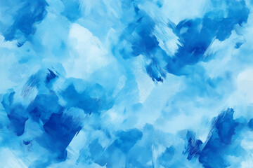 Obraz premium Winter Frosted Icy Pattern Background in Blue Tones