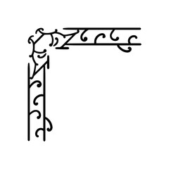 Vintage Corner Border