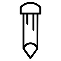Pencil School Write Line Icon