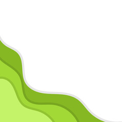 Wave Papercut Corner