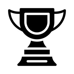 Trophy glyph icon