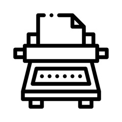 writing line icon