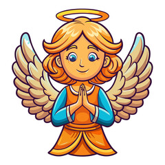 angel with a bow and arrow