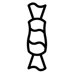 Candy Sweet Kids Line Icon