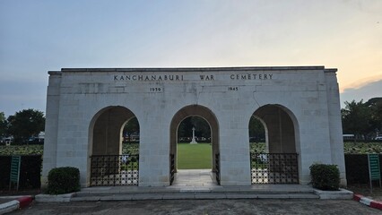 Obraz premium Kanchanaburi War Cemetery (DonRak) 