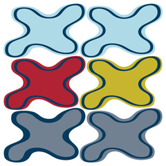 Explore this vibrant Abstract Colorful Stain Collection with dynamic ink splatter designs. Perfect for posters, prints, backgrounds, and creative graphic projects.