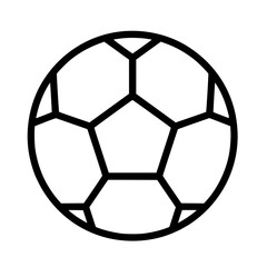 Fototapeta premium soccer ball icon