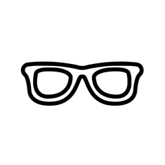 Fototapeta premium glasses isolated on white background