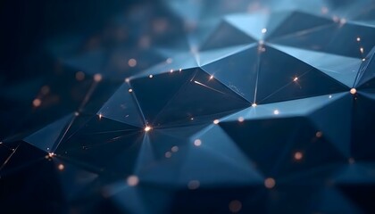 Abstract Blue Background with Geometric Shapes and Lines - Futuristic and Technological Design | Modern Digital Art, High-Resolution Wallpaper, Tech-Inspired, Minimalistic, Elegant, Professional Backg