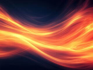 Obraz premium Orange and Blue Dynamic Light Blast Background Abstract Art Digital Design Navy Blue High-Impact Creative Visuals