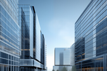 Fototapeta premium office building