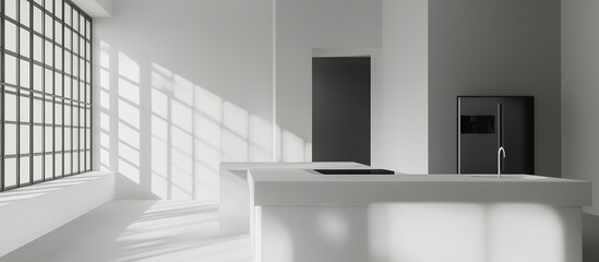 modern kitchen interior