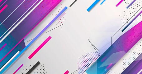 Abstract design featuring vibrant colors and geometric shapes for digital backgrounds.