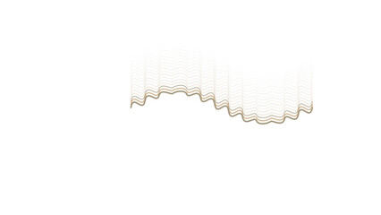 An abstract retro wavy line faded repeat pattern design element.