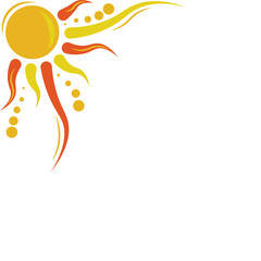 Fototapeta premium Sun Corner