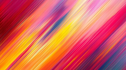 Colorful abstract lines, vibrant and dynamic, pink yellow orange