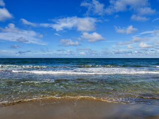 View of the sea from Punta Ova beach