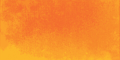 bright orange background with yellow border