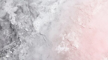 Obraz premium Abstract textured wall gray white pink, Rustic wall art print pastel, Concrete texture photography, Neutral tones wall decor