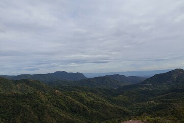 landscape with clouds