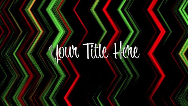 Santa Christmas Gift Wrapping Paper Tile Intro