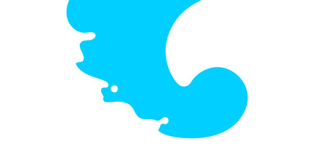 milk splash, milk simple shape for banner background, milk waves, milk splashes for advertising dairy products