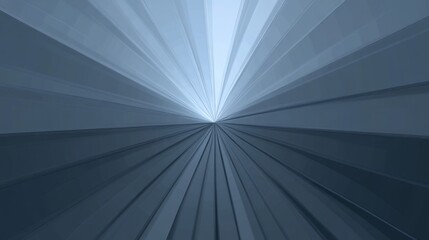 Abstract Blue Radial Lines Design Pattern