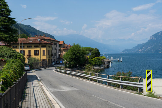 The village of Onno, a small settlement on the shore of Lake Como