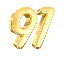 Gold Number 91