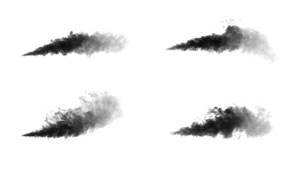 black smoke with fog and vapor background isolated png effect white coffee dust smoke cloud texture transparent clear abstract with shape magic background
