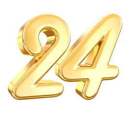 Gold Number 24