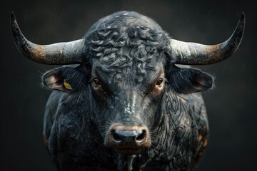 Naklejka premium Brahman cow