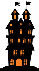 Obraz premium Haunted House Halloween