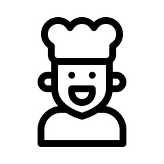 Cooking line icon