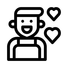 Support line icon