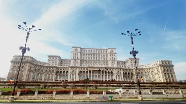 Palace Of The Parliament, Bucharest capital city of Romania