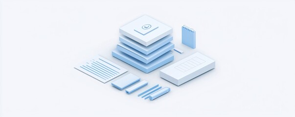 A form submission confirmation screen, celebratory animations, minimalistic design, sharp typography, clean layout