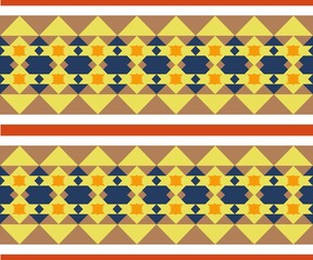native pattern native pattern Designed for native style geometric shape background fabric carpet ikat tribal batik vector illustration pattern