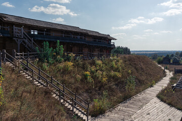 Ancient Kyiv in "The Kievan Rus Park", Ukraine