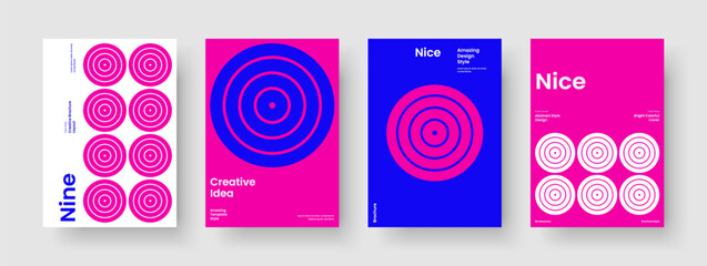 Fototapeta premium Abstract Book Cover Layout. Creative Poster Design. Modern Background Template. Flyer. Report. Banner. Brochure. Business Presentation. Brand Identity. Magazine. Leaflet. Newsletter. Handbill