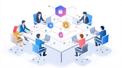 a visually appealing representation of an online registration process, dynamic design showcasing user-friendly application interface, bright and secure atmosphere