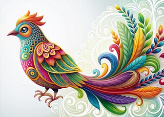 Obraz premium Transform your marketing strategy with our Ornamental Twitter Bird Brochure Template. Delightful designs and decorative touches await, ensuring your business stands out charmfully and memorably.