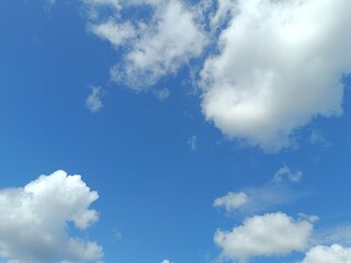 Unusual clouds in sky, Various colored clouds. Unusual and rare. Beauty in nature.	