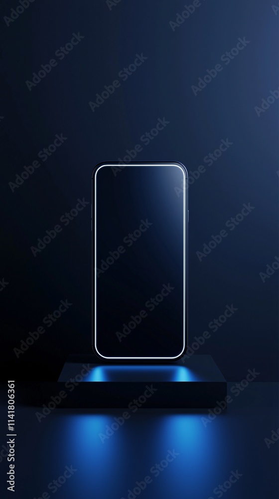 Poster a professional design for profile customization within an application, dynamic layouts with vibrant 