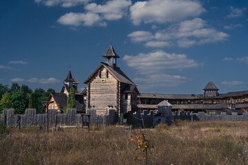 Ancient Kyiv in "The Kievan Rus Park", Ukraine